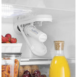 GE 33 in. W 18.6 cu. ft. French Door Refrigerator, Counter Depth, Fingerprint Resistant - Stainless Steel
