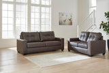 Barlin Mills Sofa/Loveseat - Granite