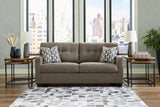 Mahoney Sofa/Loveseat - Chocolate