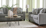 Deltona - Graphite - Sofa/Loveseat