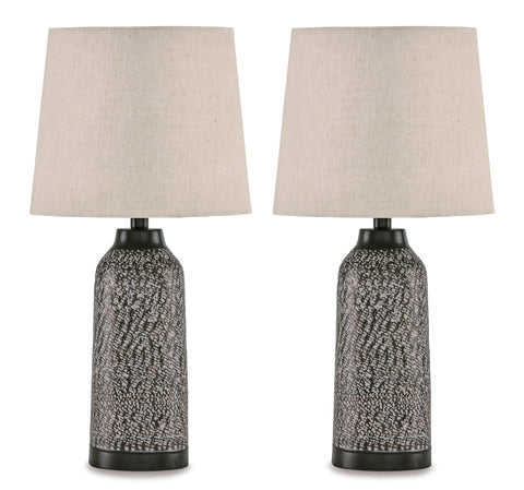 Lanson Table Lamp (Set of 2) - Antique Bronze Finish