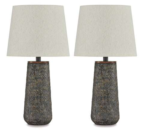 Chaston - Antique Bronze Finish - Table Lamp (Set of 2)