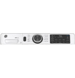 GE - 5.5 cu. ft. (IEC) Capacity Washer with Built-In WiFi - White