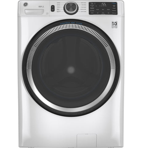 GE - 5.5 cu. ft. (IEC) Capacity Washer with Built-In WiFi - White