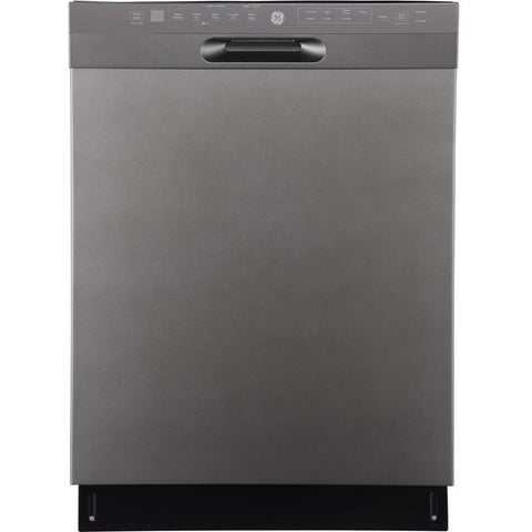 GE 24" 48dB Built-In Dishwasher with Stainless Steel Tub & Third Rack - Slate