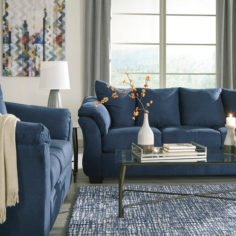 Darcy - Blue - Sofa/Chair