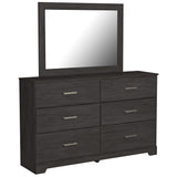 Belachime Dresser/Mirror - Black