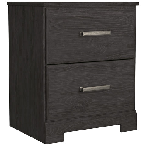 Belachime - Black - Nightstand