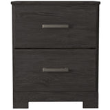 Belachime - Black - Nightstand