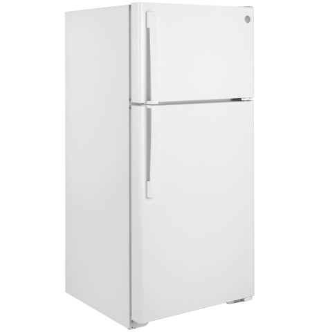 GE® ENERGY STAR® 15.6 Cu. Ft. Top-Freezer Refrigerator - White