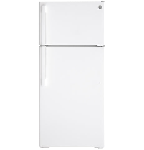 GE 28" 16.6 cu. ft. Top Freezer Refrigerator - White