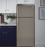 GE Energy Star 17.5 Cu.Ft. Top-Freezer, Frost-Free Refrigerator - Slate