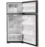 GE Energy Star 17.5 Cu.Ft. Top-Freezer, Frost-Free Refrigerator - Slate