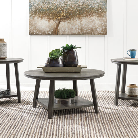 Caitbrook 3pce Occasional Table Set - Gray