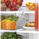 GE 33 in. W 18.6 cu. ft. French Door Refrigerator, Counter Depth, Fingerprint Resistant - Slate