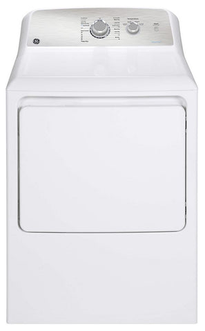 GE 7.2 Cu.Ft. Top Load Electric Dryer with SaniFresh Cycle - White