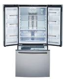 GE Profile 30" 20.8 Cu. Ft. French Door Refrigerator with Water Dispenser - Stainless Steel