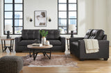 Barlin Mills Sofa/Loveseat - Carbon