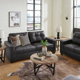 Barlin Mills Sofa/Loveseat - Carbon