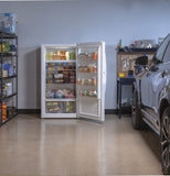 GE 17.3 Cu. Ft. Frost Free Upright Freezer - White