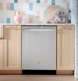 GE 24" 45dB Built-In Dishwasher with Third Rack - Stainless Steel