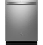 GE 24" 47dB Built-In Dishwasher with Third Rack - Stainless Steel