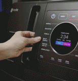 GE 5.5 Cu. Ft. UltraFast Electric Washer & Dryer Combo - Carbon Graphite