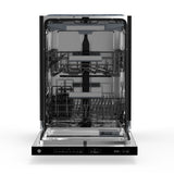 GE 24" Top Control Dishwasher Auto Open Dry, 47 dBA - Fingerprint resistant Stainless Steel