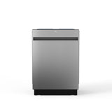 GE 24" Top Control Dishwasher Auto Open Dry, 47 dBA - Fingerprint resistant Stainless Steel