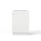 GE 24” Top Control Tall Tub SS Int Dishwasher with Auto Open Dry, 50 dB - White