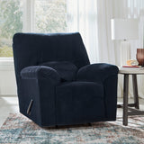 SimpleJoy Rocker Recliner - Navy