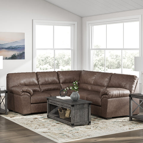 WillowBend 2-Piece Sectional - Umber