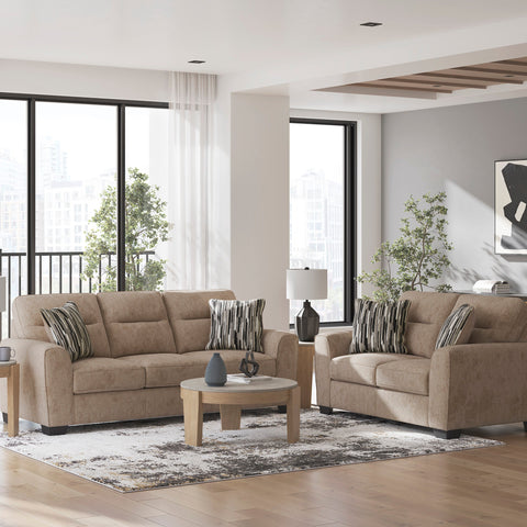 Olten Sofa/Loveseat - Mocha