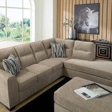 Olten 2-Piece Sectional with Chaise - Mocha
