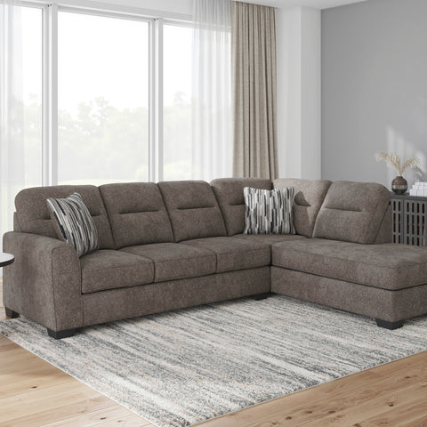 Olten 2-Piece Sectional with Chaise - Graphite