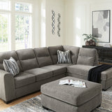 Olten 2-Piece Sectional with Chaise - Graphite