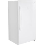 GE 14.1 cu. Ft. Frost-Free Upright Freezer - White