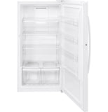 GE 14.1 cu. Ft. Frost-Free Upright Freezer - White