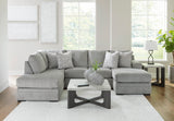 Casselbury 2-Piece Sectional with Chaise - Cement