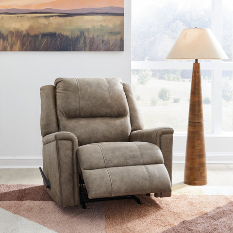 Lixtowel Rocker Recliner - Fog