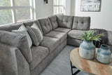 Marleton 2-Piece Sectional with Chaise - Gray