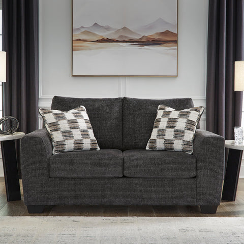 Loreo Loveseat - Ebony