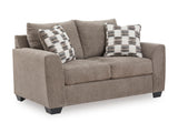 Loreo Loveseat - Truffle