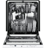 GE White 24" Dishwasher - White