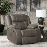 First Base Recliner - Gunmetal