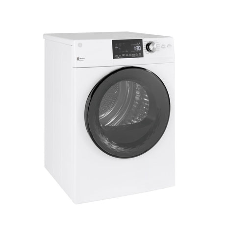 GE 4.1 Cu. Ft. Vented Electric Dryer with Stainless Steel Drum - White
