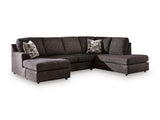Lentiz 2-Piece Sectional with Chaise - Onyx