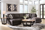 Lentiz 2-Piece Sectional with Chaise - Onyx