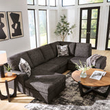 Lentiz 2-Piece Sectional with Chaise - Onyx