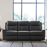 Mackmenville Reclining Sofa - Carbon